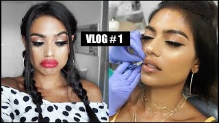 VLOG #1 Getting lip injections and Surinam cooking in the garden | Sabrina Anijs