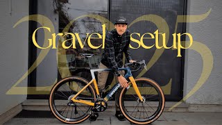 My Gravel Setup 2025 🚴‍♂️ One Setup, Every Course, All Season!