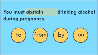 Can You Pick the Proper Preposition for Each Sentence?