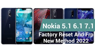 Nokia 5.1,6.1,7.1 Pin/Pattern Unlock and Frp New Method 2022 || Fix all Error || ITC