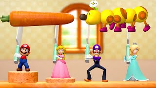 Who Wins? Mario vs Peach vs Waluigi vs Rosalina – Super Mario Party Jamboree