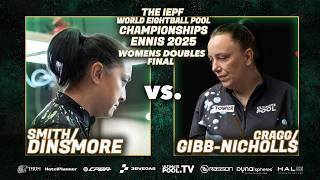 WOMEN'S DOUBLES FINAL | Dinsmore/Smith vs Gibb-Nicholls/Cragg | The IEPF World Championships 2025