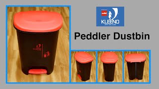 Cello Peddler Dustbin Black How to assemble demo video in Hindi