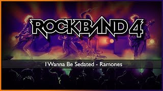[Rock Band 4] "I Wanna Be Sedated" by Ramones - Guitar 100% FC (60 FPS)