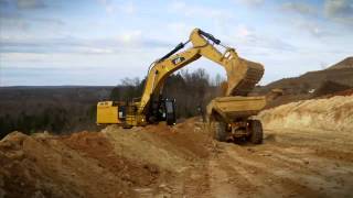 Cat 374F Excavator at Work