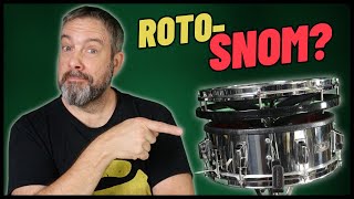 Roto SNOM, Anyone?  Using Pearl's Unique, Vintage 'Vari-Pitch' Snare Drum As A SNOM.