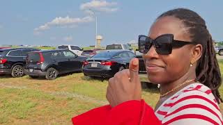 Kenyan Wife Checks out NASCAR - First Time Ever!