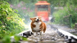 Rain Sound | Birds Chirping | Sleep Music | Ambient Nature Music | Greenery | 1 Hour HD