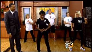 YMCA Zumba Featured on CBS Talk Philly with Ukee Washington