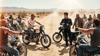 Steve McQueen Surrounded by 12 Bikers in Mojave Desert  Bruce Lee Appeared, 18 Seconds Later Silence