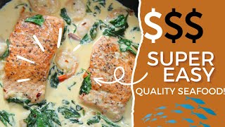 CHEAPEST Great Quality Seafood Stew: Shrimp-Salmon Bearnaise Recipie