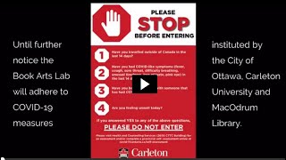 Book Arts Lab - Health & Safety