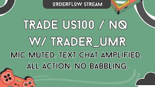 🌤️[Apr 2] Trade NQ Live w/ trader_umr | Footprint, Heatmap & Audio alerts