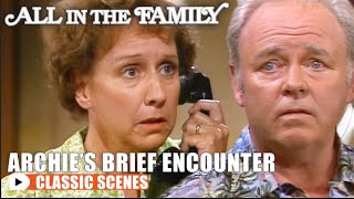 Edith Discovers Archie’s Secret! | All In The Family