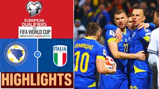 Bosnia Italy (1-1) Penalty Shootout | WC Qualifiers | Bosnia and Herzegovina Italia | Bih Italija