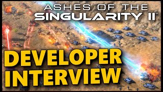 Gameplay & Developer interview of Ashes of the Singularity II - Massive scale RTS sequel in 2026