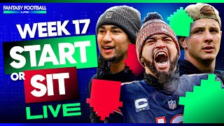 Fantasy Football Live: Week 17 CHAMPIONSHIP Week + 2026 Mock Draft (Start/Sit & Waivers)