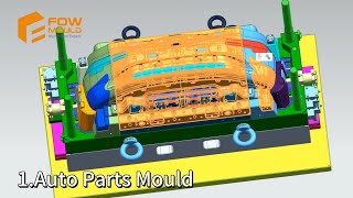 Injection Mold Design & Animation#mould #design #injection