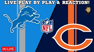 Detroit Lions vs Chicago Bears | NFL Livestream Live Radio Broadcast (1/4/2026)