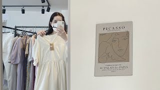Korea vlog 🌷 Simple life in Seoul: PCR test after arrival, grocery shopping, what's new in Daiso etc
