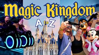 Disney World ABC Challenge At Magic Kingdom! | Rides, Snacks & Fun Facts!