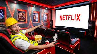 I Built My Dream $20,000 Home Movie Theatre!