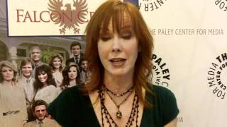 Jamie Rose talks playing Vickie Gioberti at the FALCON CREST reunion with cast at the Paley Center