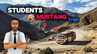 Mustang Trip With Students🏔️ | Bus Simulator Indonesia | Gaming Vlog ❤️