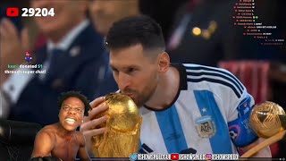 @IShowSpeed hates Messi 🐐
