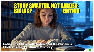 Lofi Music for Studying Biology | Subliminal Affirmations to Ace Science Exams