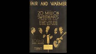 Fair And Warmer - Casani Club Orchestra w. Dawn Davis