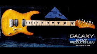 Galaxy Guitar Products USA New TRB 3 INVADER Custom Shop Guitar