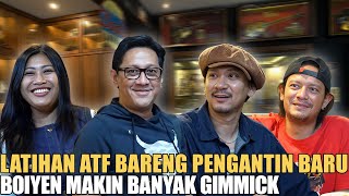 VINCENT ANDRE ENO LATIHAN ATF BARENG PENGANTIN BARU.. CERITA MALAM PERTAMA BOIYEN