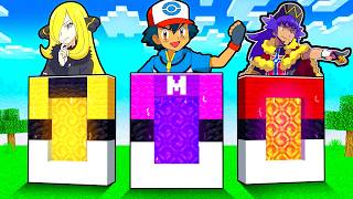 Don't Choose the Wrong POKEMON TRAINER Portal! (Minecraft Pixelmon)