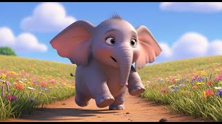 Baby Ellie the Elephant 🐘 | Fun Animal Song for Kids & Toddlers | Fluffy Ellie Dance!