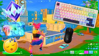 Aula F75 ASMR 😴 Fortnite Ranked Reload🏆Satisfying Keyboard Fortnite 360 FPS 4K