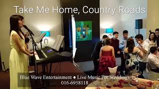 Blue Wave Wedding Live Band Melaka - 2pcs Band - Singer L