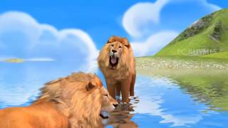 Lion Johny Johny Yes Papa 3D Rhymes | Kids Songs | by kids 3d Rhymes