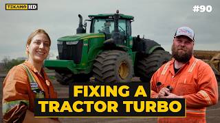 REPLACING A TURBO! Fixing John Deere Tractor's On An Island In California