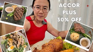 Accor Plus Explorer 30% off Novotel Parramatta Summer Menu