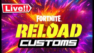 FORTNITE LIVE CUSTOMS GAMEPLAY WITH VIEWERS -CHRISTMAS BREAK!!