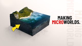 I made my own micro world in photoshop | HACK THE DESIGN