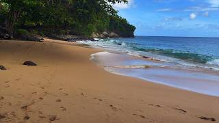 St. Lucia Bliss - 78 Seconds Of Beach Paradise - Relaxing Waves - One Minute Meditation Walk.