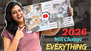 Let’s Make 2026 Powerful✨Making A Vision Board From Scratch #swatiscozynest #visionboard #viral #yt 
