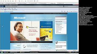 IE7 on Vista on VMware Workstation 17