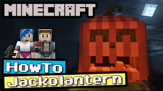 Minecraft: How to Build a Jack o' Lantern