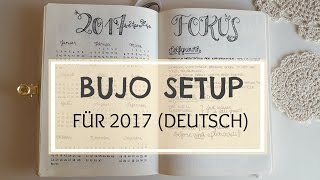 Bullet Journal Setup 2017