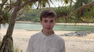 Mitchell Mayman (Age 12, Qld) Fanfare for a promise of spaceflight