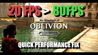 Oblivion Remastered: GREATLY Improve Your FPS Using FSR - [QUICK EASY FIX]