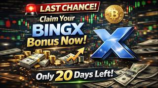 🚨 LAST CHANCE: Claim Your BINGX Bonus Now – Only 20 Days Left!